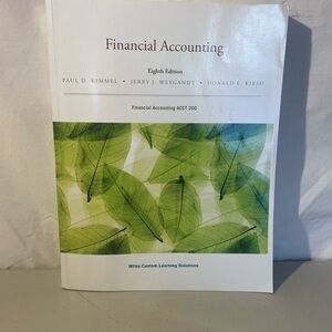 Financial Accounting Book with Green Leaves
Paul D. Kimmel